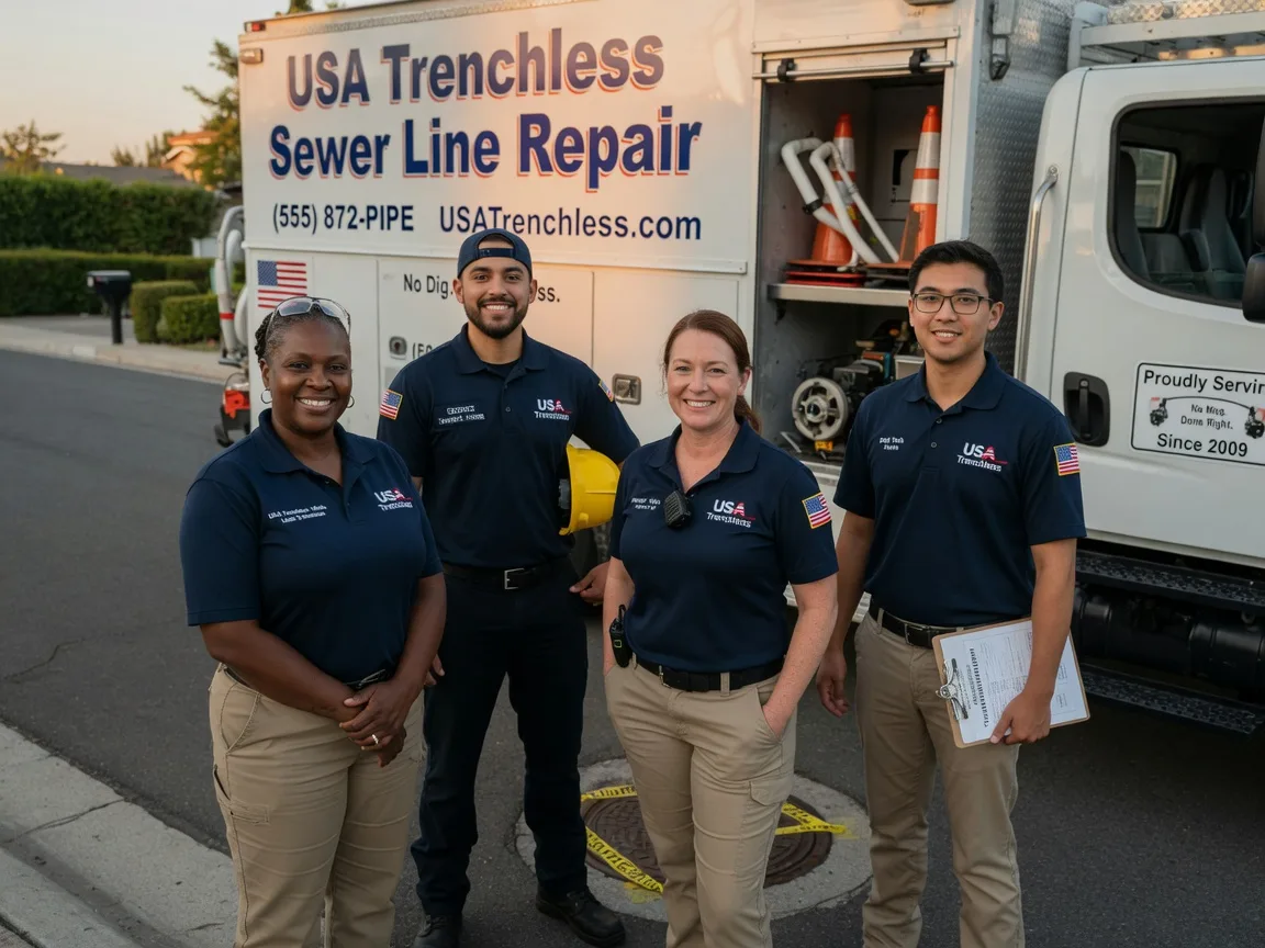 Sewer Line Repair company in Hall Summit, LA